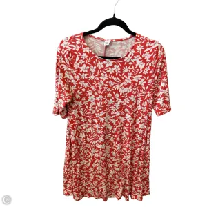 Dress Casual Short By Old Navy In Orange, Size: M