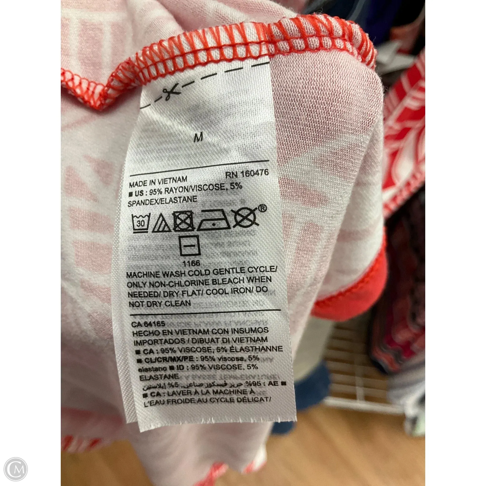 Dress Casual Short By Old Navy In Red, Size: M