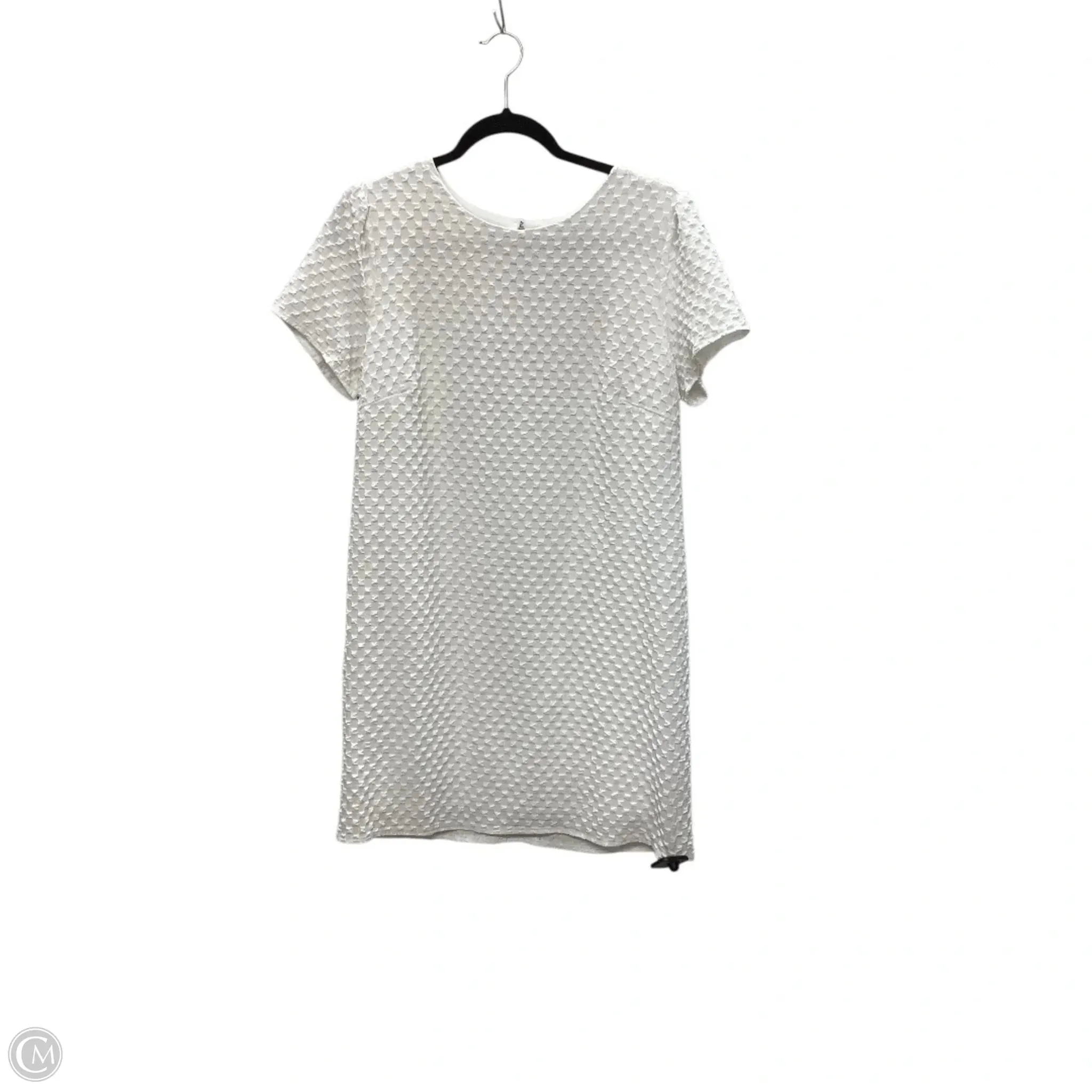 Dress Casual Short By She   Sky In White, Size: M