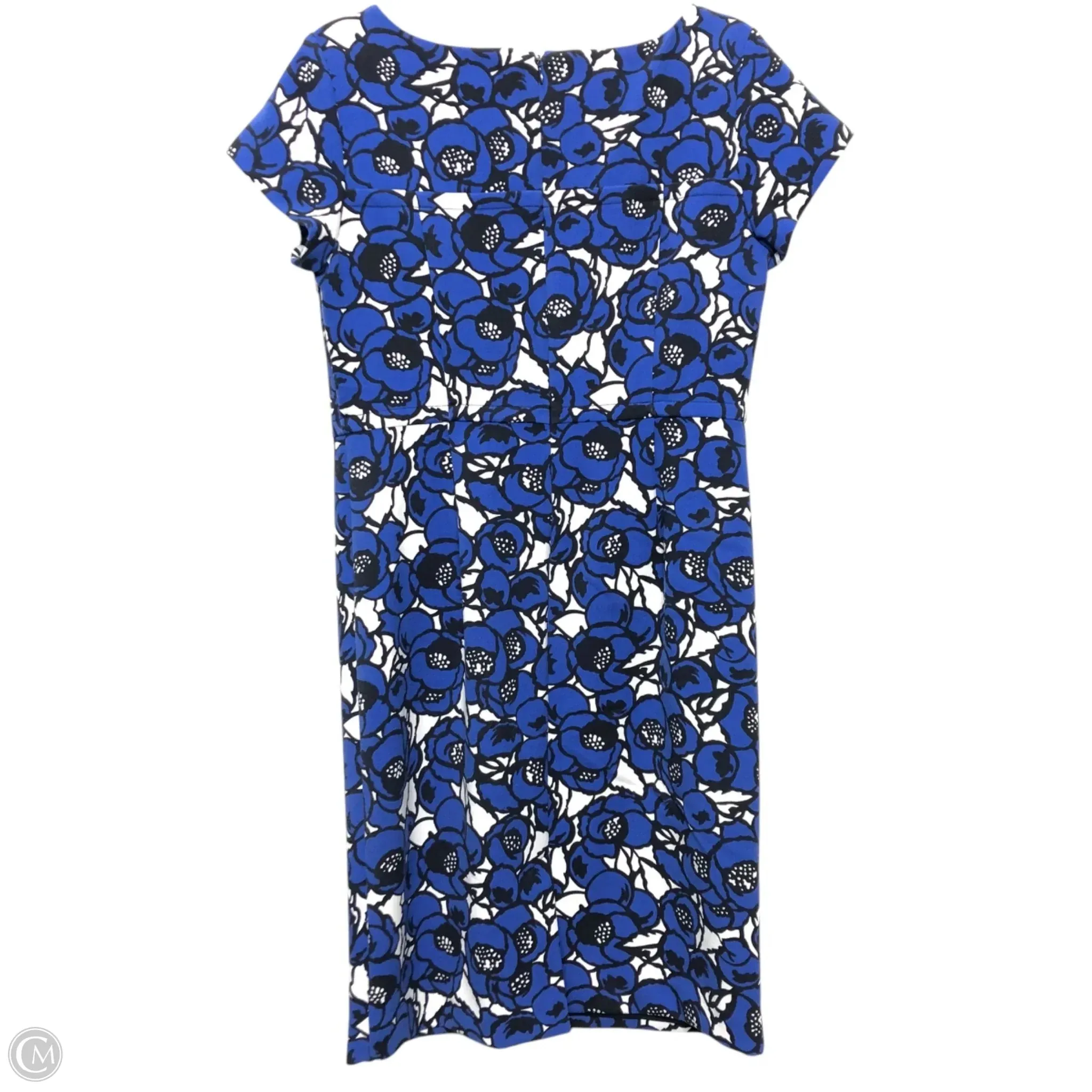 Dress Casual Short By Talbots In Blue & White, Size: 6