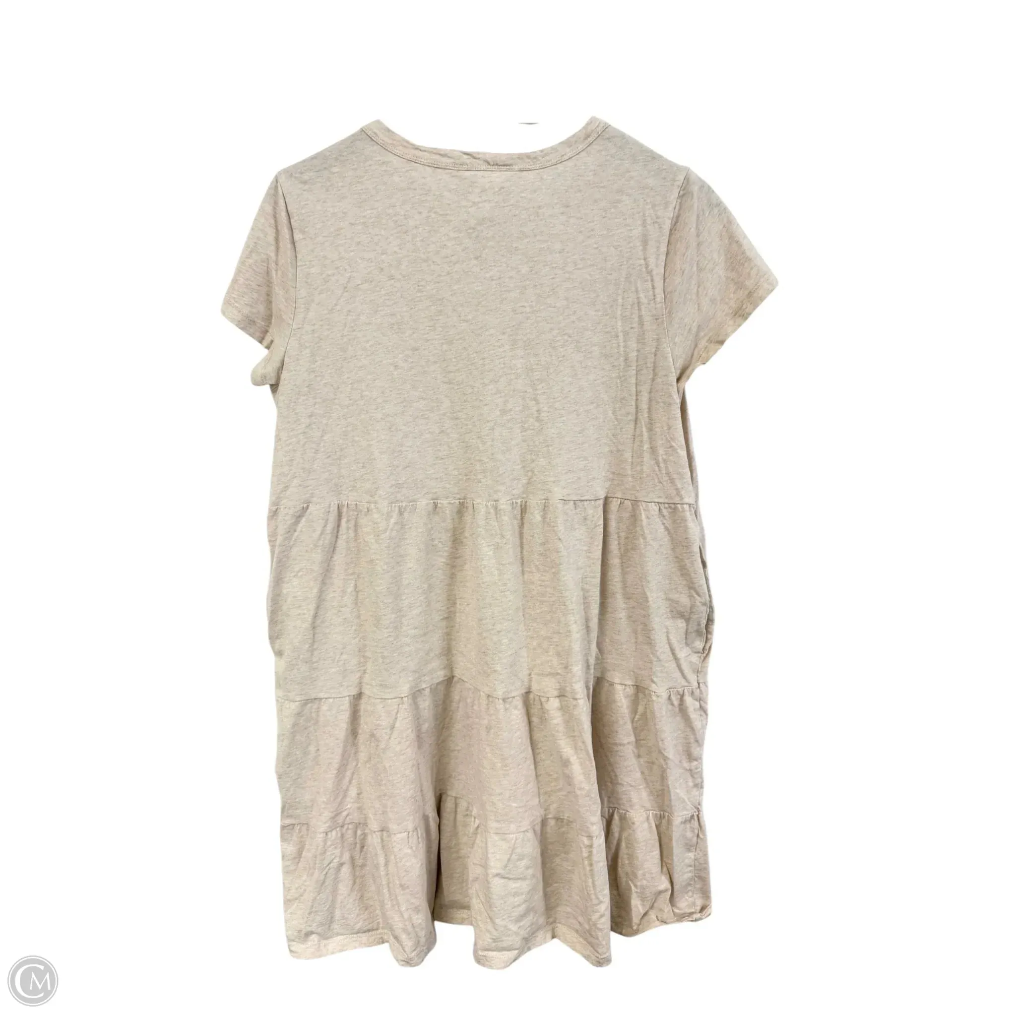Dress Casual Short By Time And Tru In Tan, Size: L