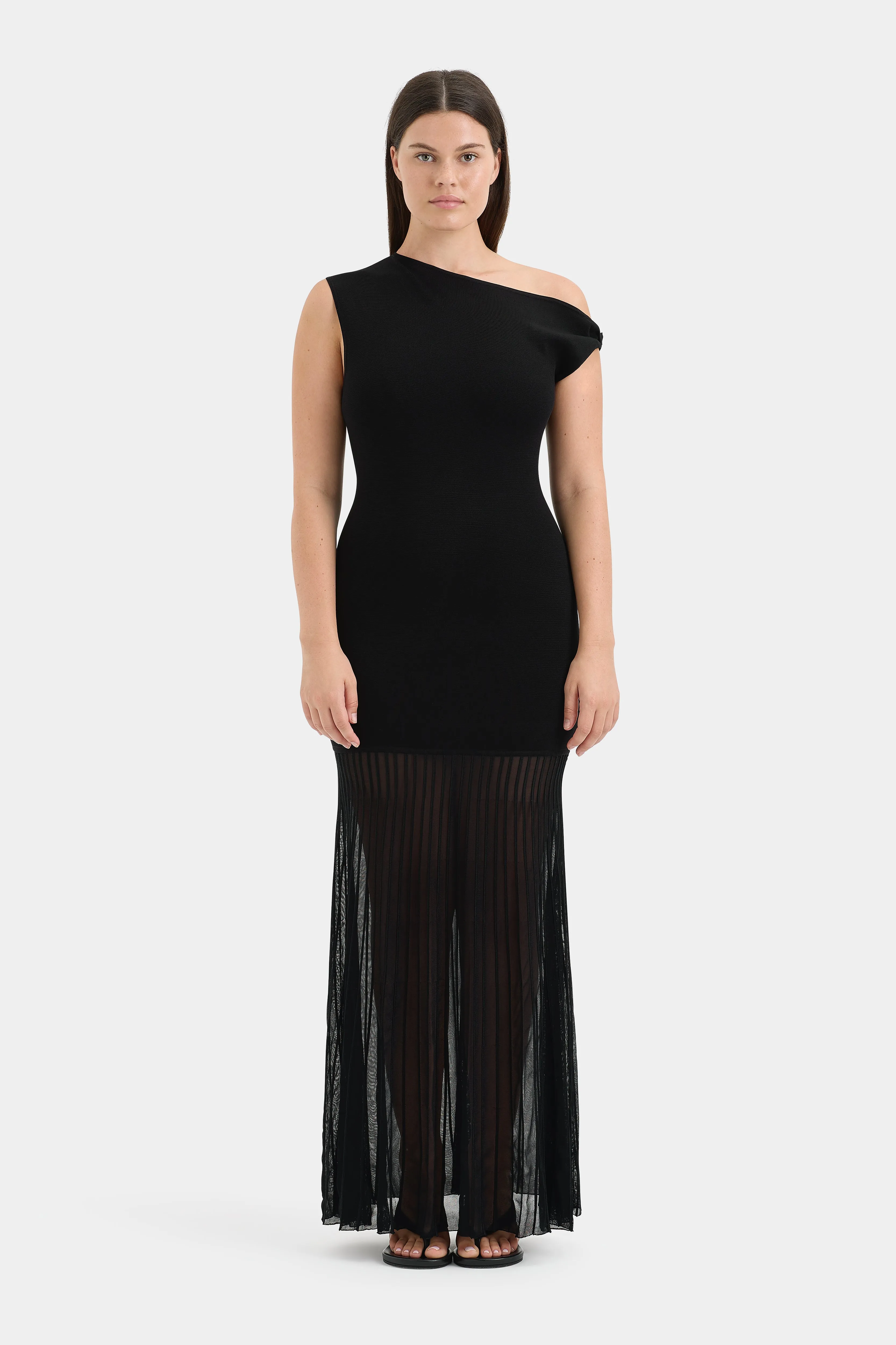 Indigo Twist Dress