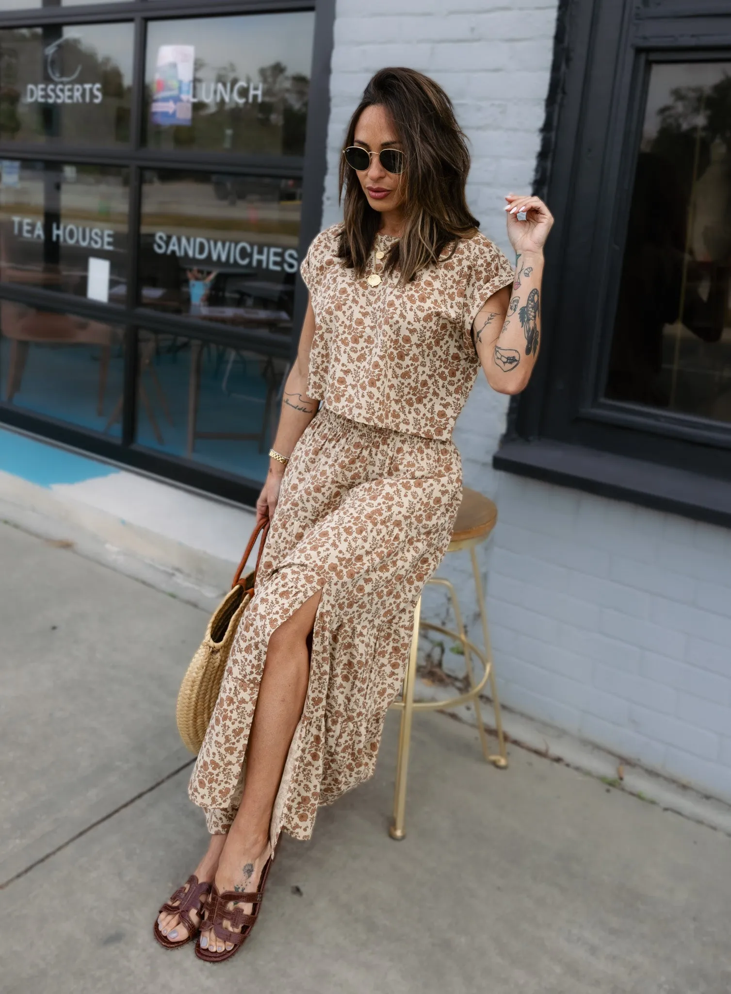 Jovie Floral Maxi Skirt - Final Sale