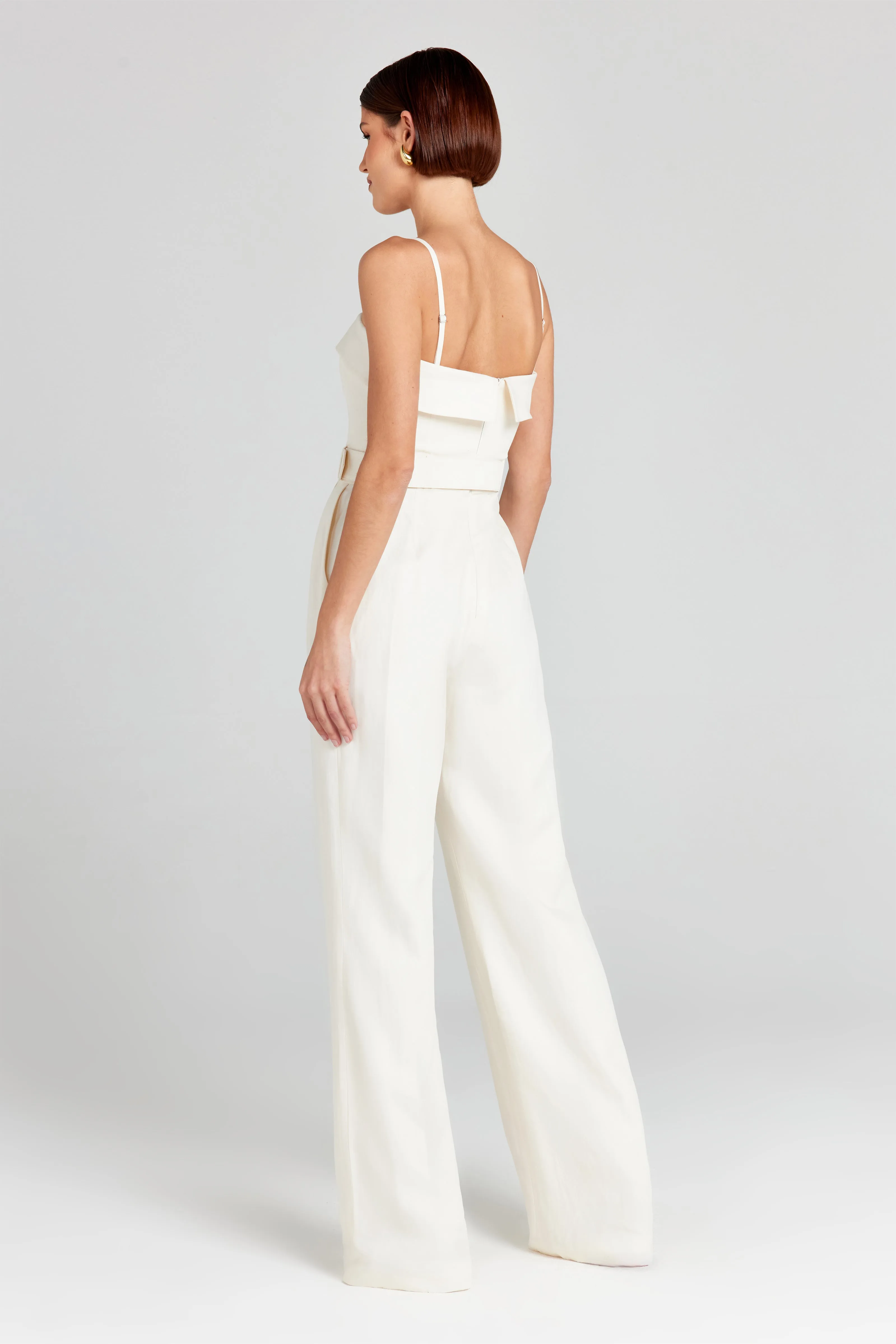 Michelle White Jumpsuit