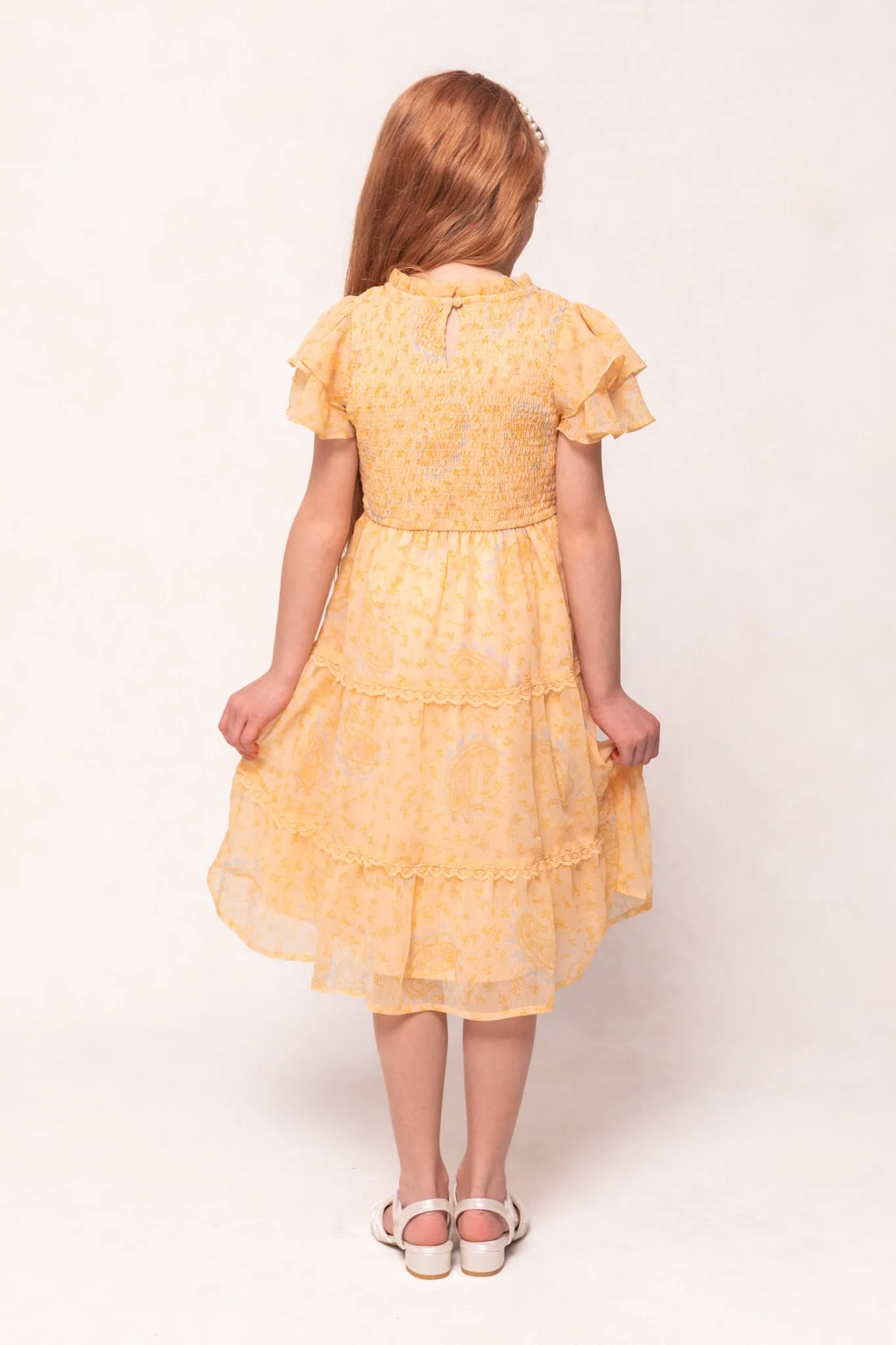 Mini Meg Dress in Yellow