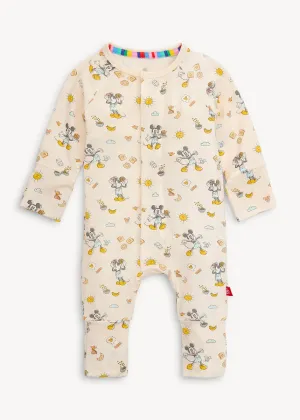 Modal Magnetic Convertible Grow With Me Coverall - Mickey's Brunch Bunch
