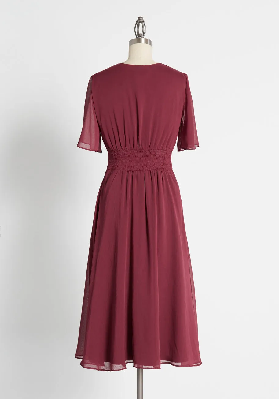 Playing With Perfection Fit and Flare Dress
