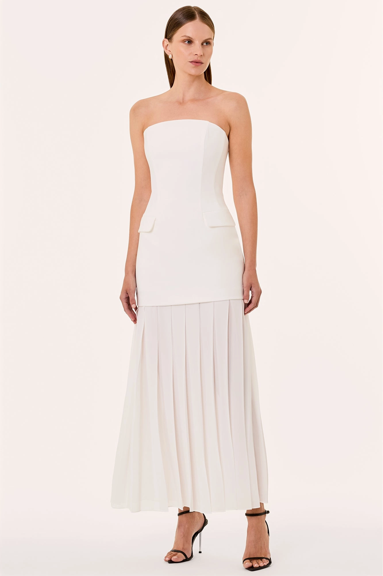 RHONDA DRESS - IVORY