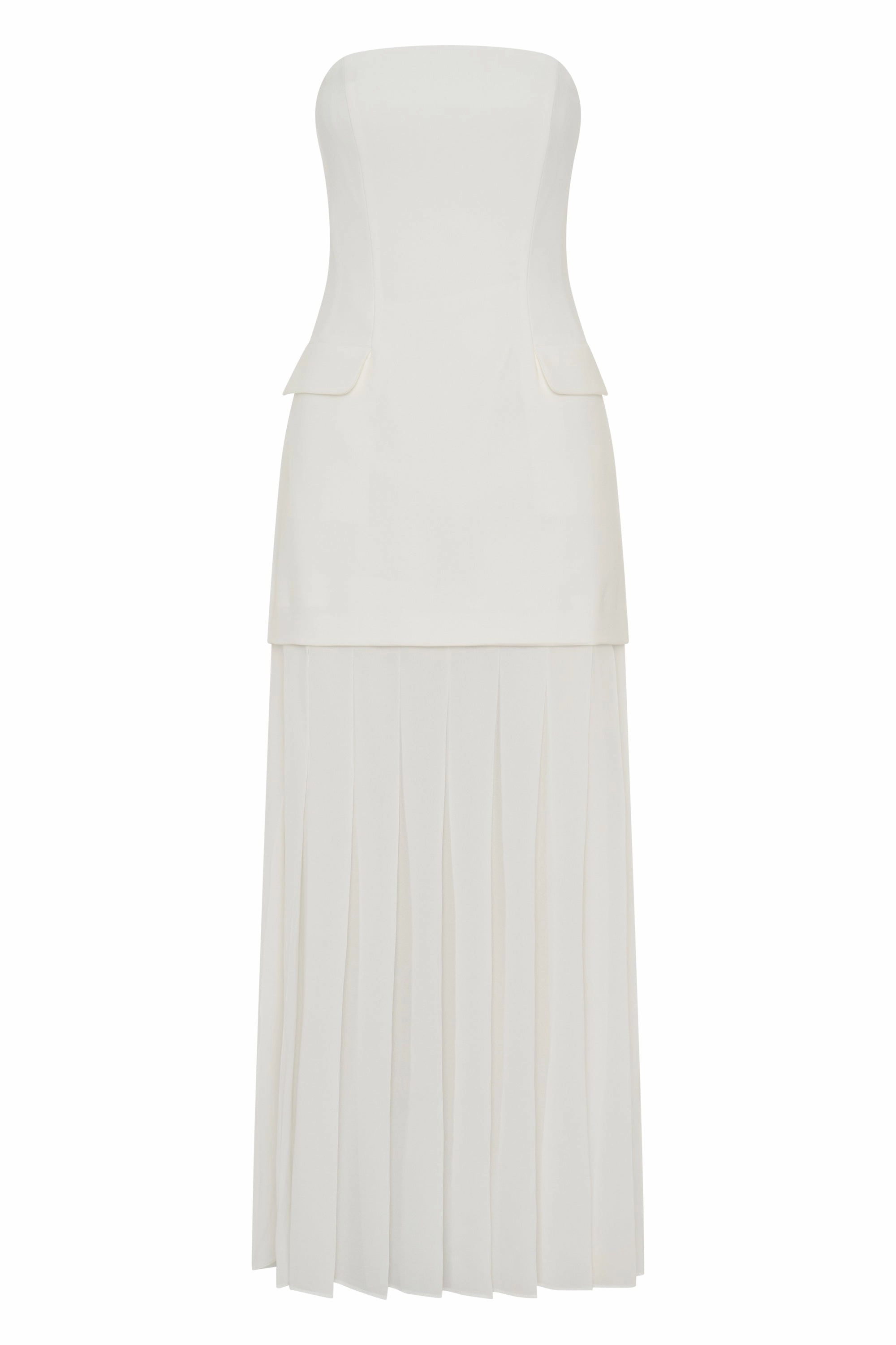RHONDA DRESS - IVORY