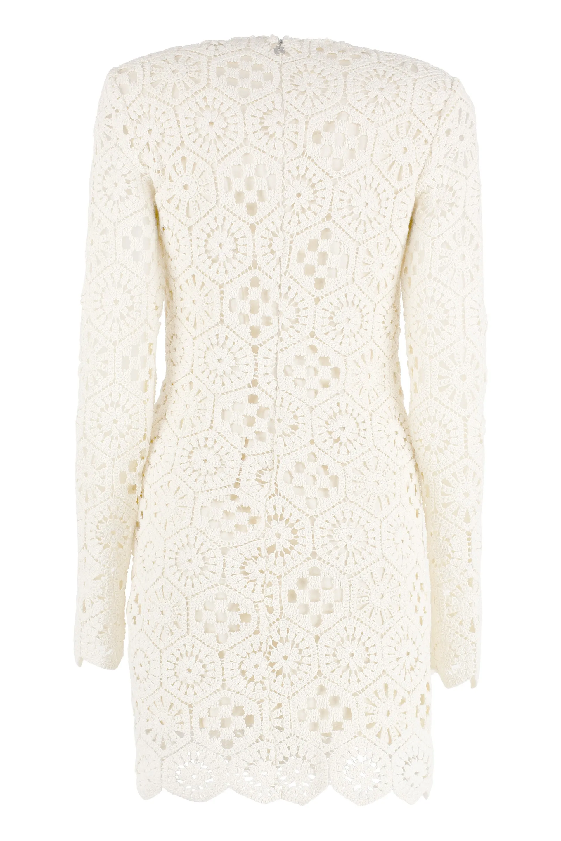 ROTATE Lace Detailed Erna Mini Dress