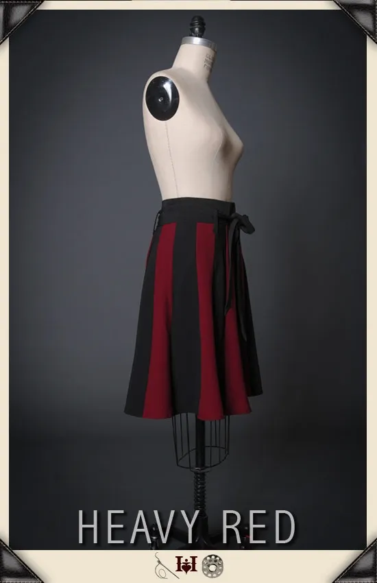 Rue Morgue Striation Skirt