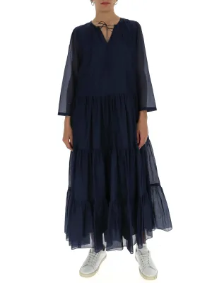'S Max Mara Tiered Maxi Dress