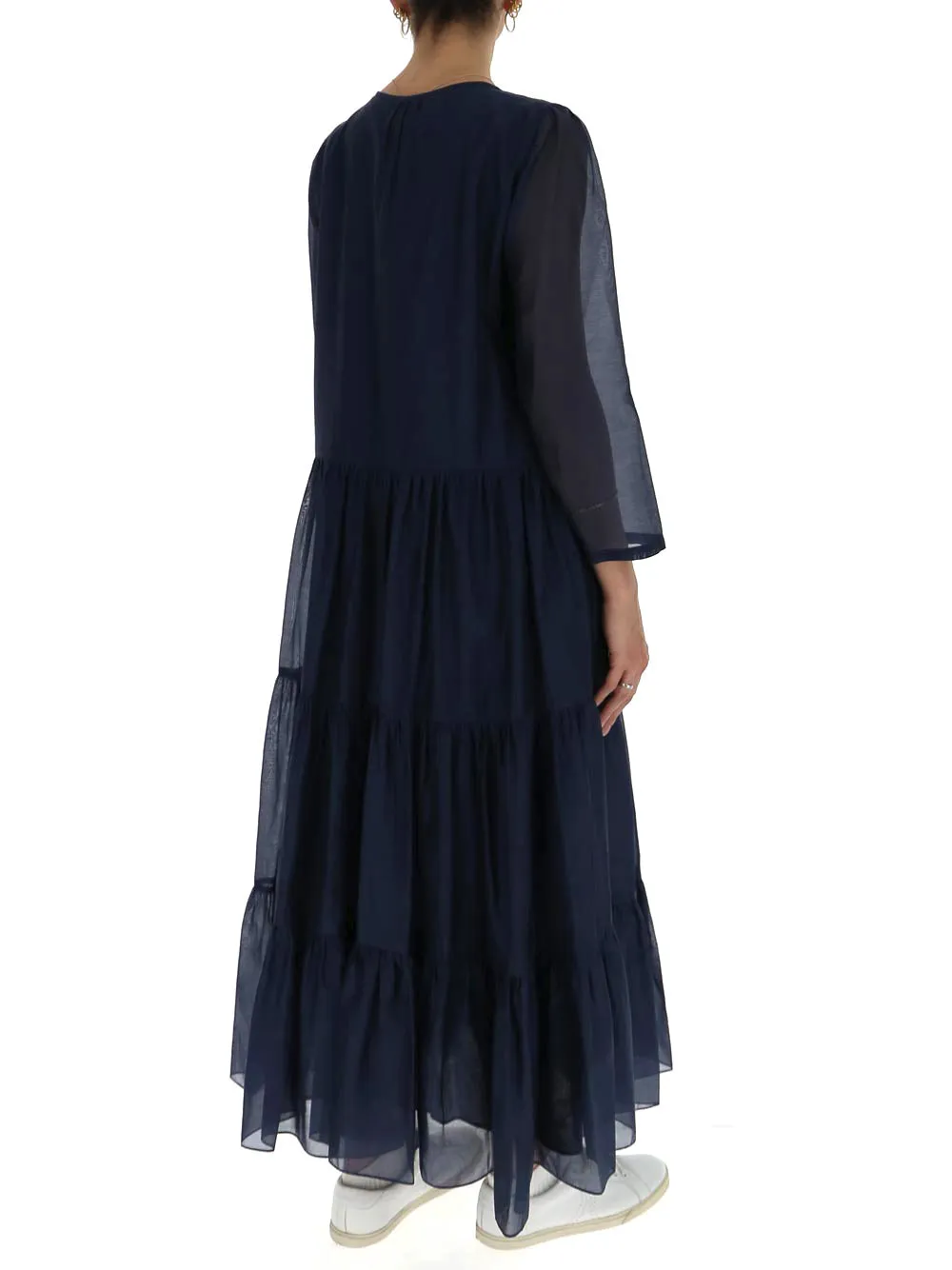 'S Max Mara Tiered Maxi Dress