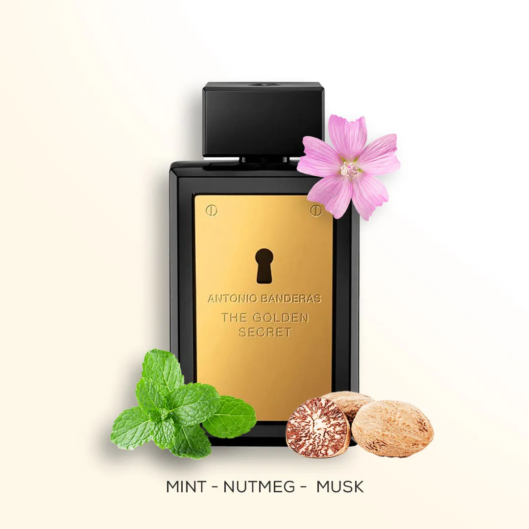 The Golden Secret For Men By Antonio Banderas Eau De Toilette Spray