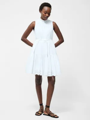 Tiered Broderie Mix Dress