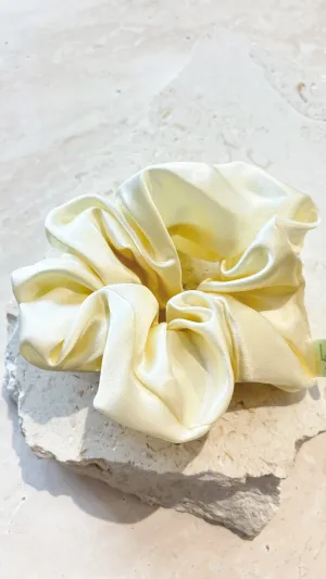 Vasiliy Silky Scrunchie - Cream